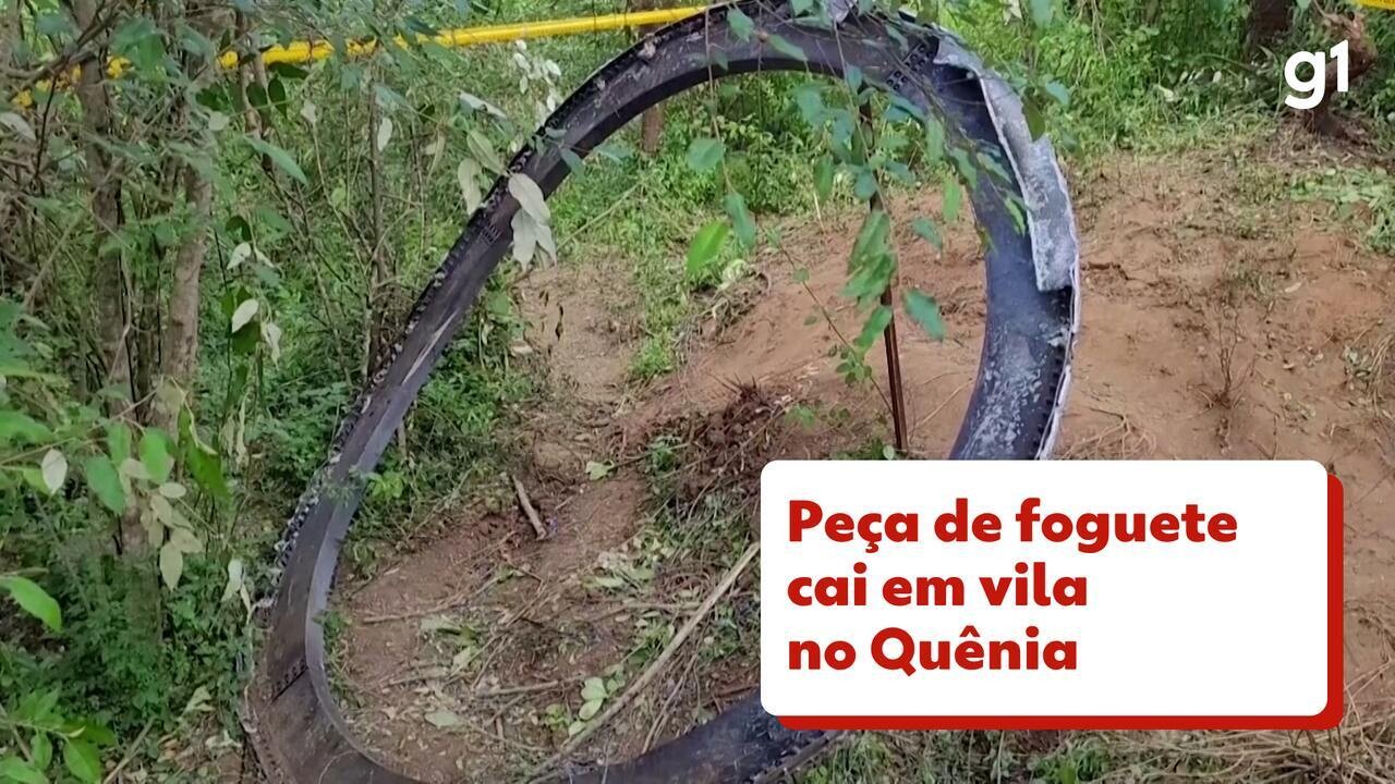 Queda de peça de foguete de 500 kg em vila no Quênia é evento raro: 'Uma em 1 milhão'