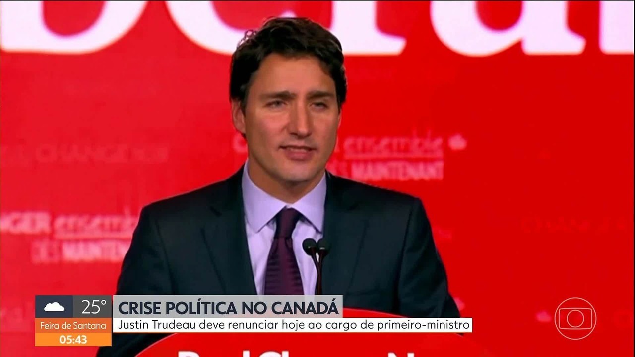 Justin Trudeau, premiê do Canadá, deve anunciar renúncia nesta segunda-feira, diz jornal