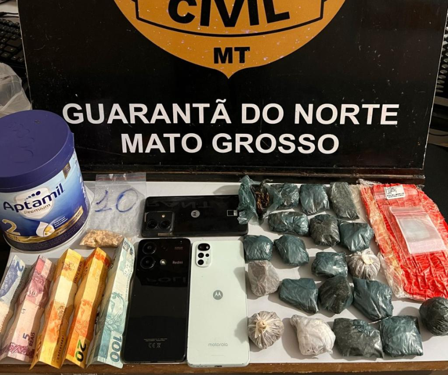 Polícia Civil fecha boca de fumo e prende cinco pessoas envolvidas com tráfico