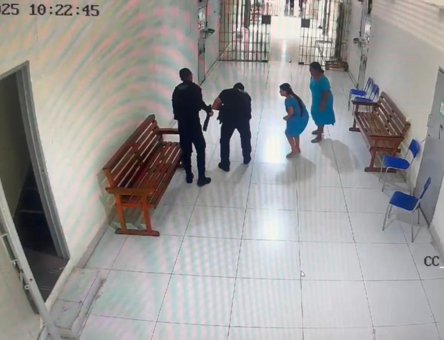 Polícia Penal salva bebê engasgado durante visita em penitenciária