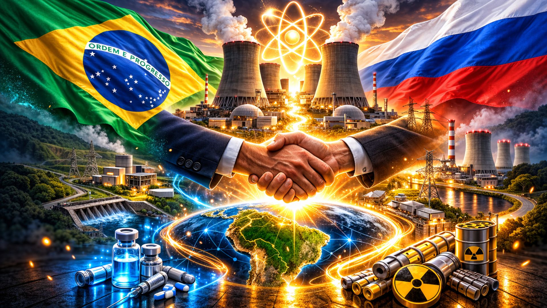 Brasil se une a Rússia em acordo nuclear e inaugura nova fase ...