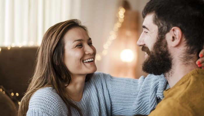 close-up-happy-couple-indoors